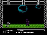 une photo d'Ã©cran de Wrath Of The Black Manta sur Nintendo Nes